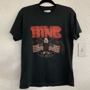 Anine Bing Vintage Black tshirt XS